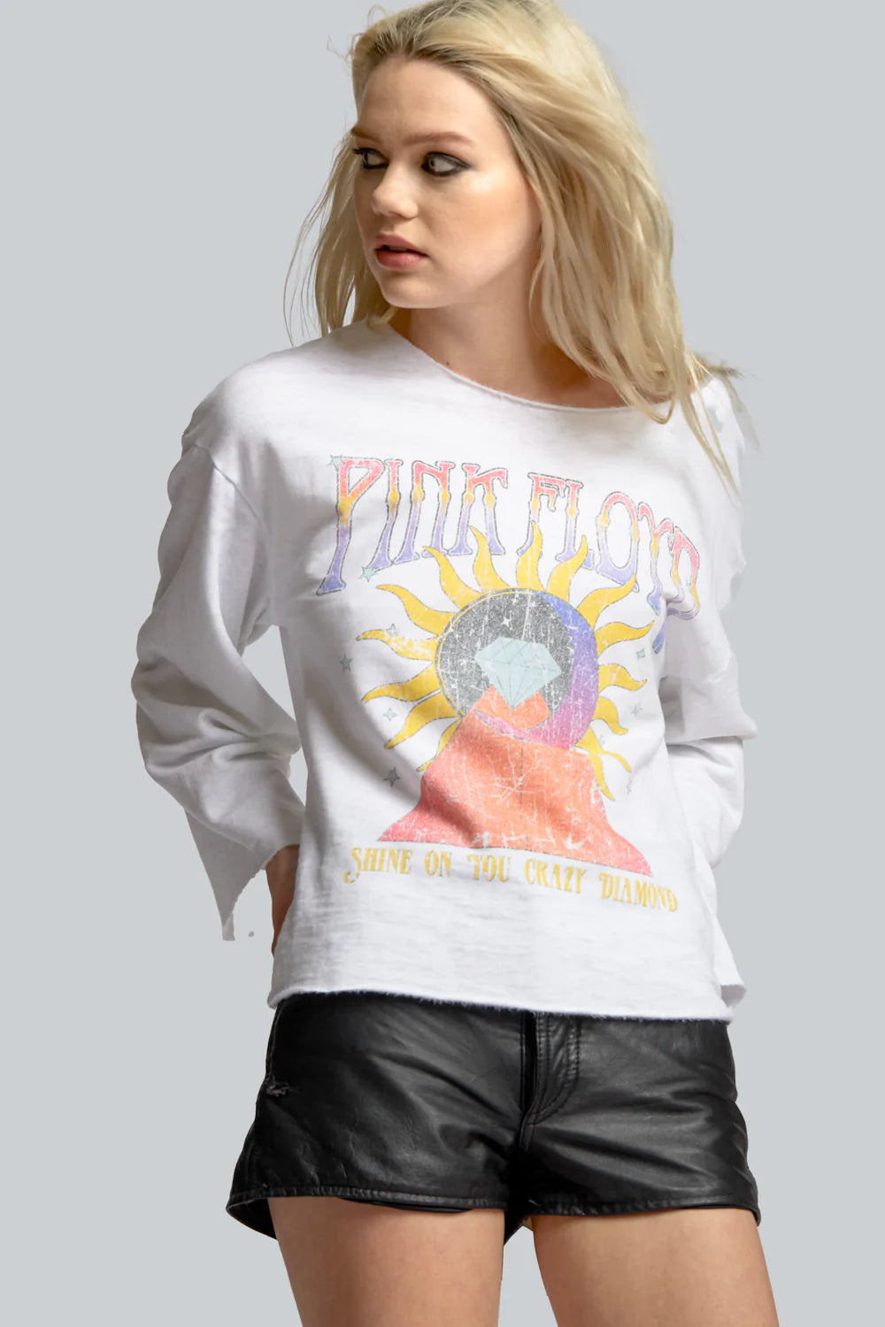 Pink Floyd Shine on Bell Sleeve Tee