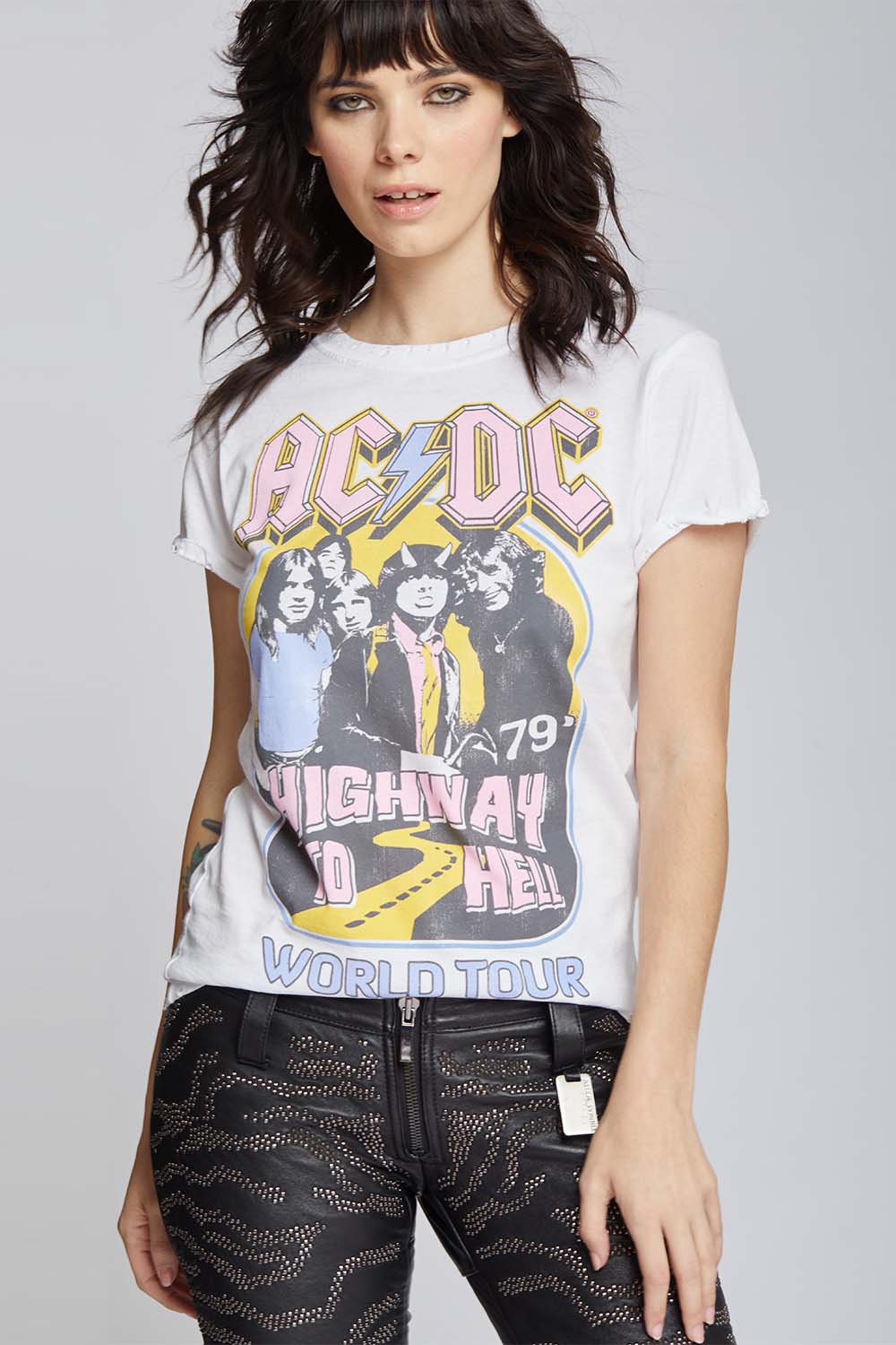 T-shirt ACDC Highway To Hell World Tour '79