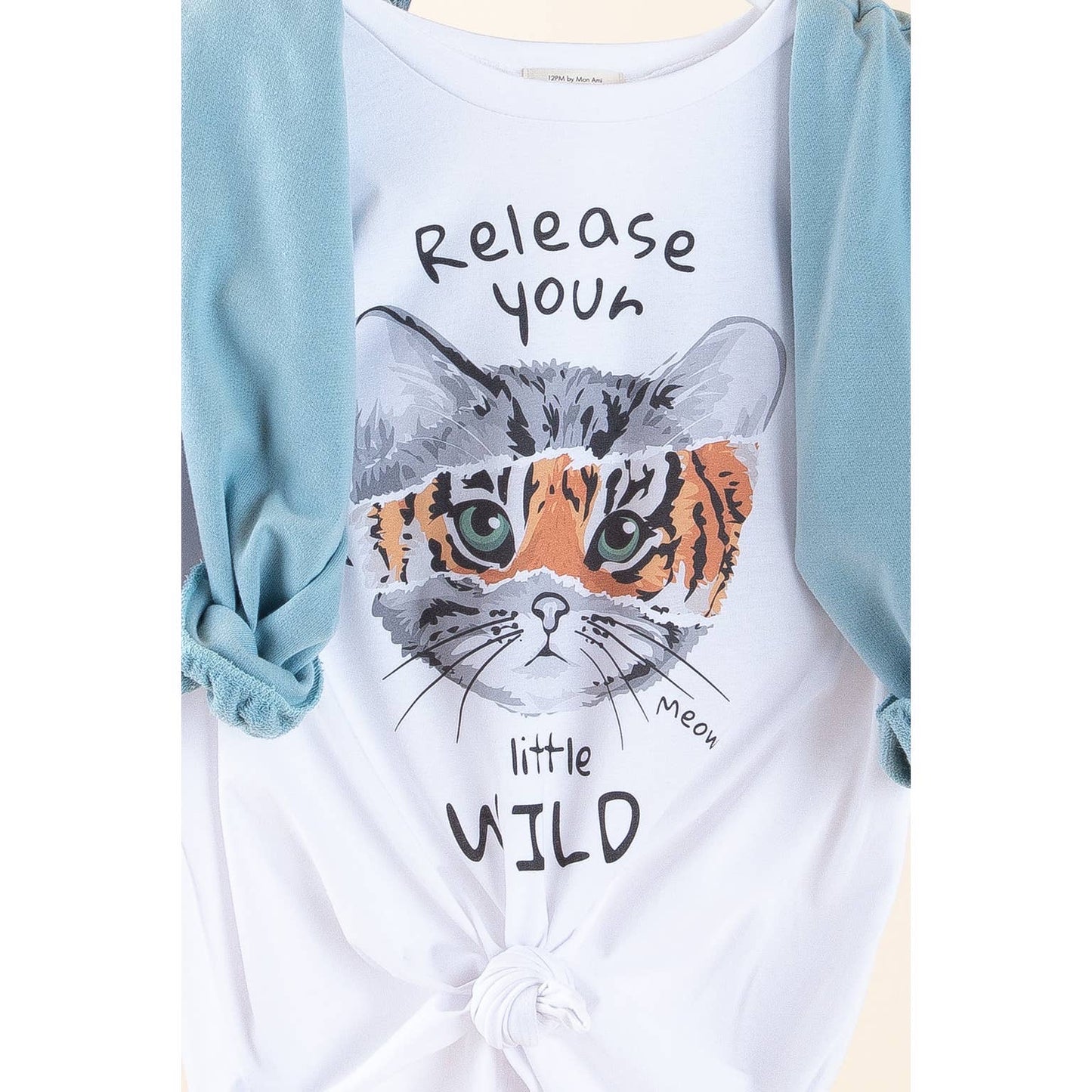 Release Your Little Wild Graphic Tee - Wild Luxe Boutique