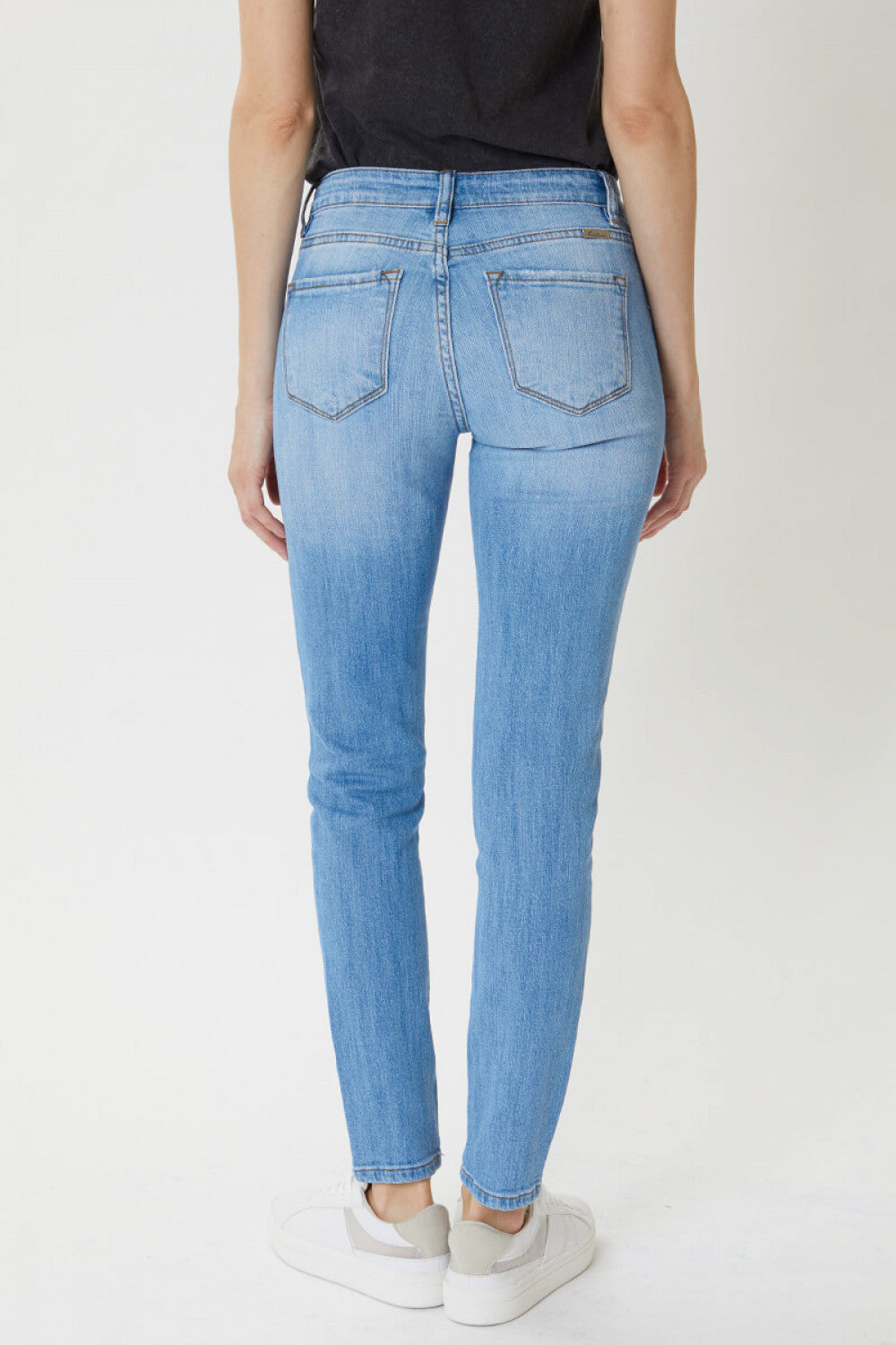 Nora Distressed Frayed Skinny Jeans - Wild Luxe Boutique
