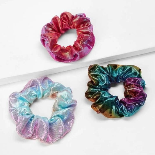 Mermaid Tail Iridescent Scrunchie - Wild Luxe Boutique