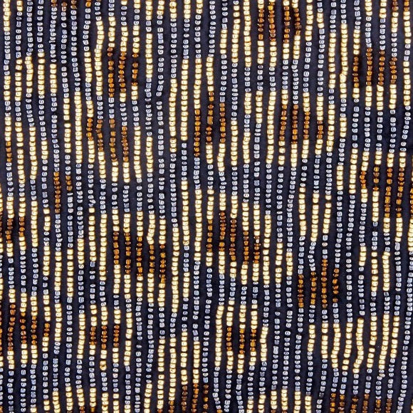 Hematite Beaded Leopard Crossbody Clutch - Wild Luxe Boutique