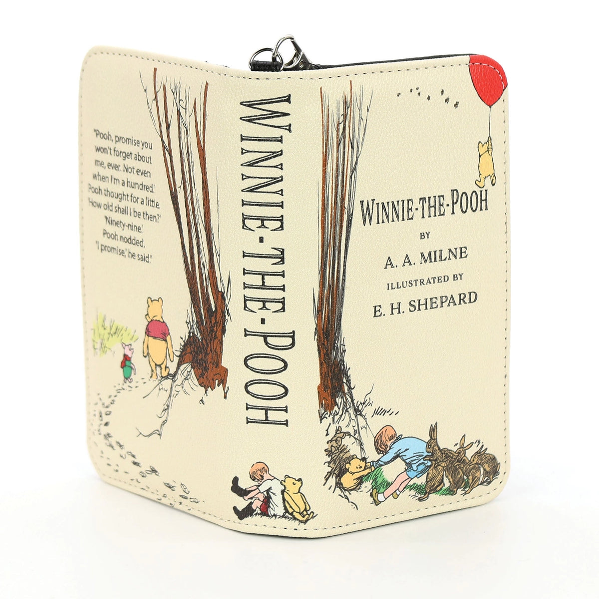 Winnie the Pooh Book Wallet (Beige)