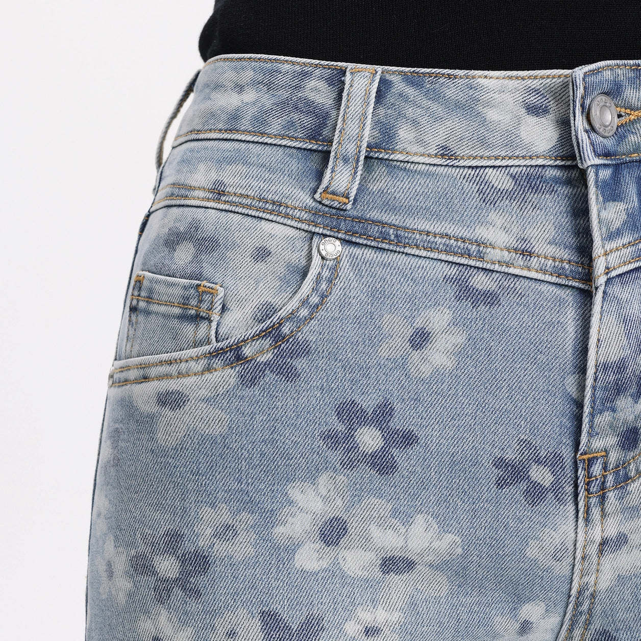 Daisy High-Rise Wide Leg Denim Jeans
