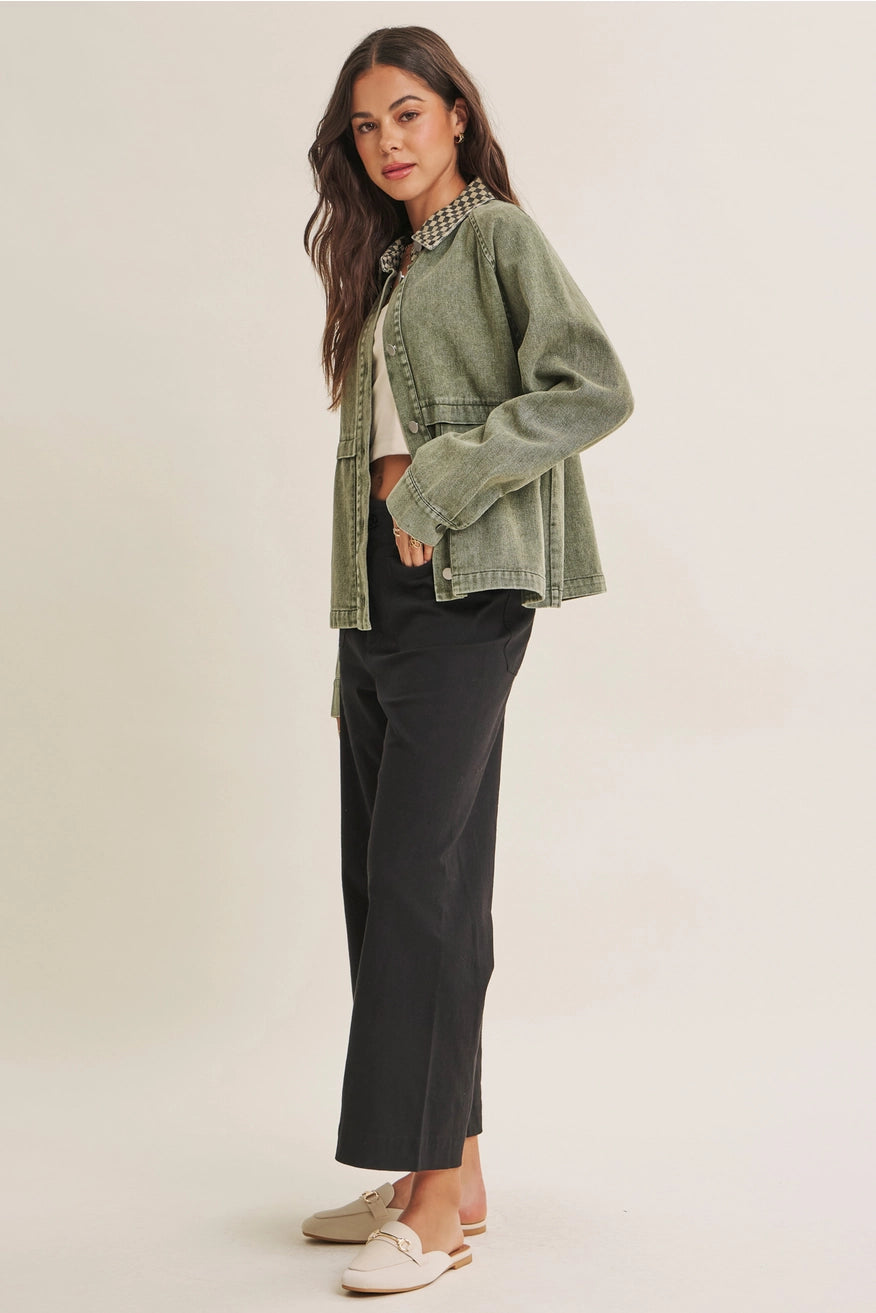 Heritage Field Mineral-Washed Cotton Twill Jacket