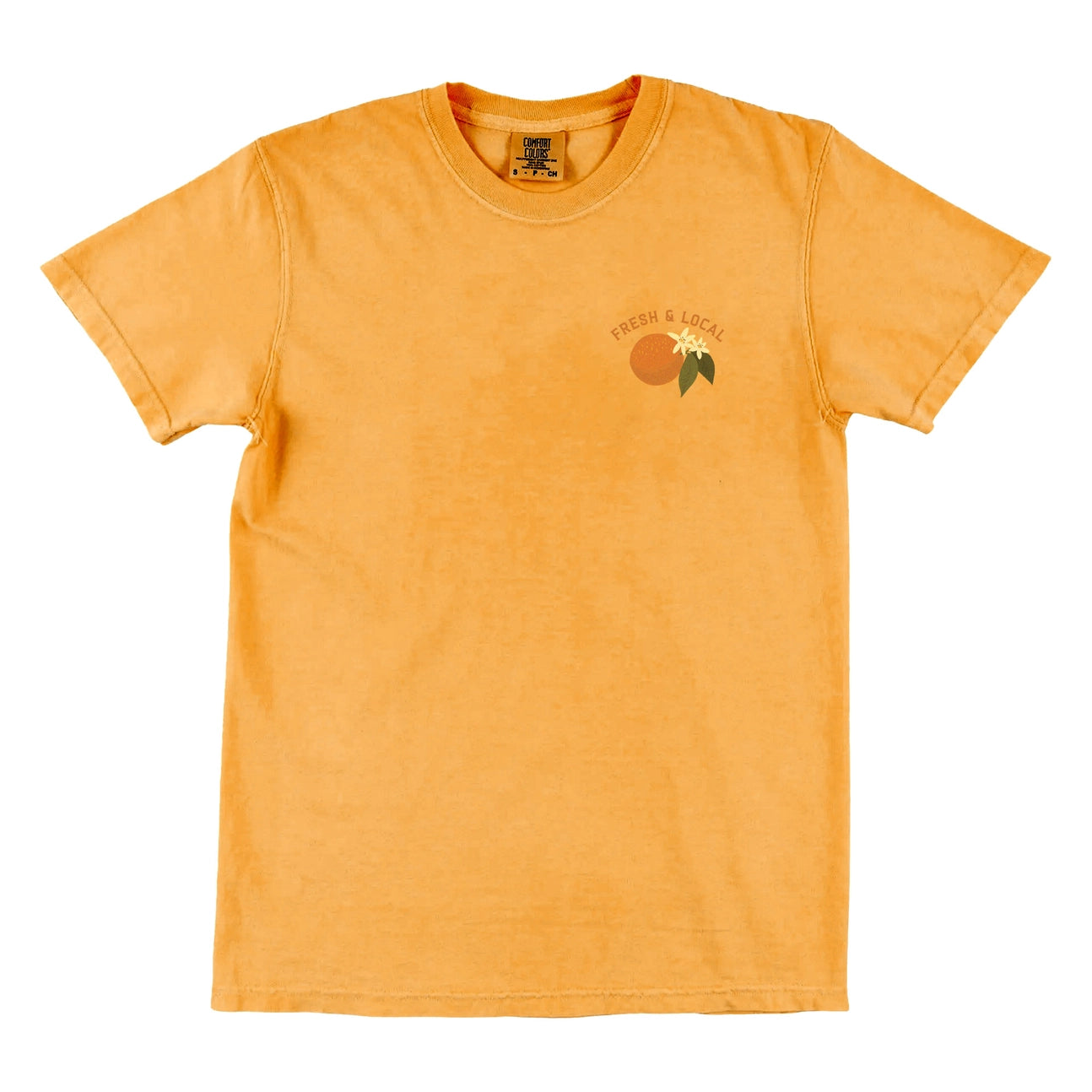 Orange Farmers Market Tee - Citrus