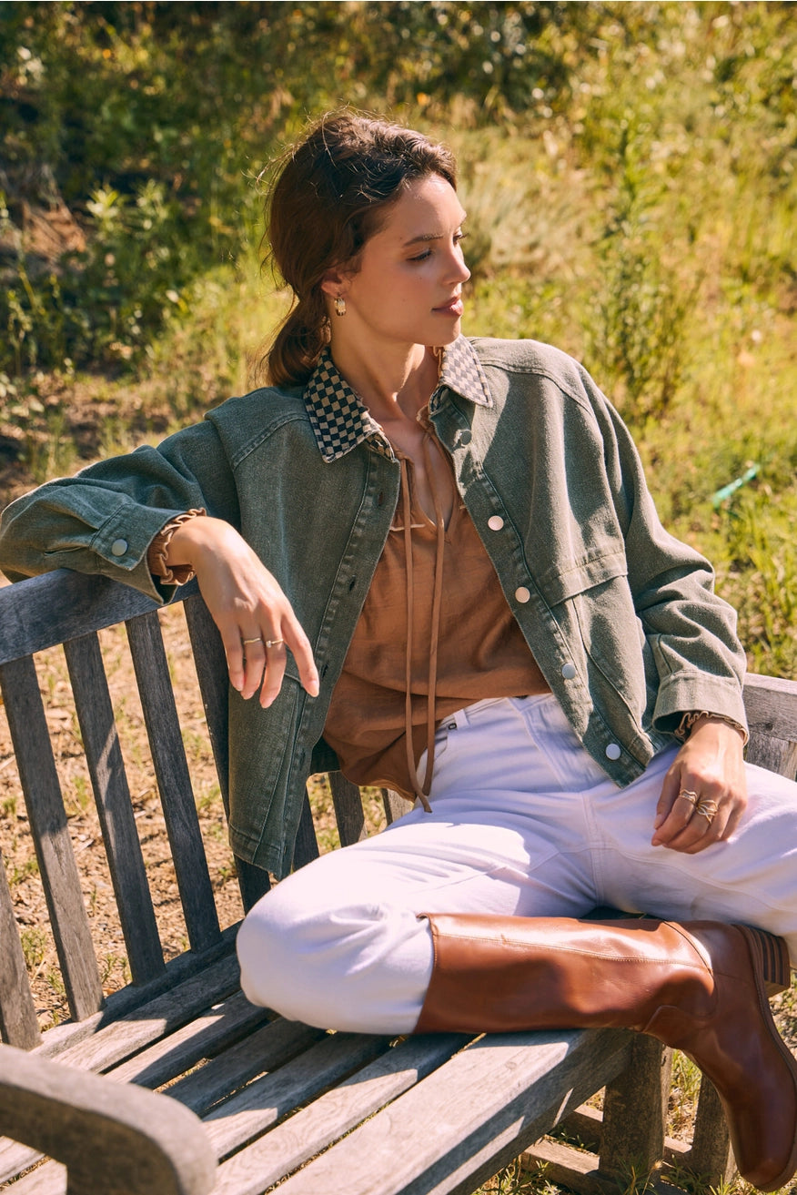 Heritage Field Mineral-Washed Cotton Twill Jacket