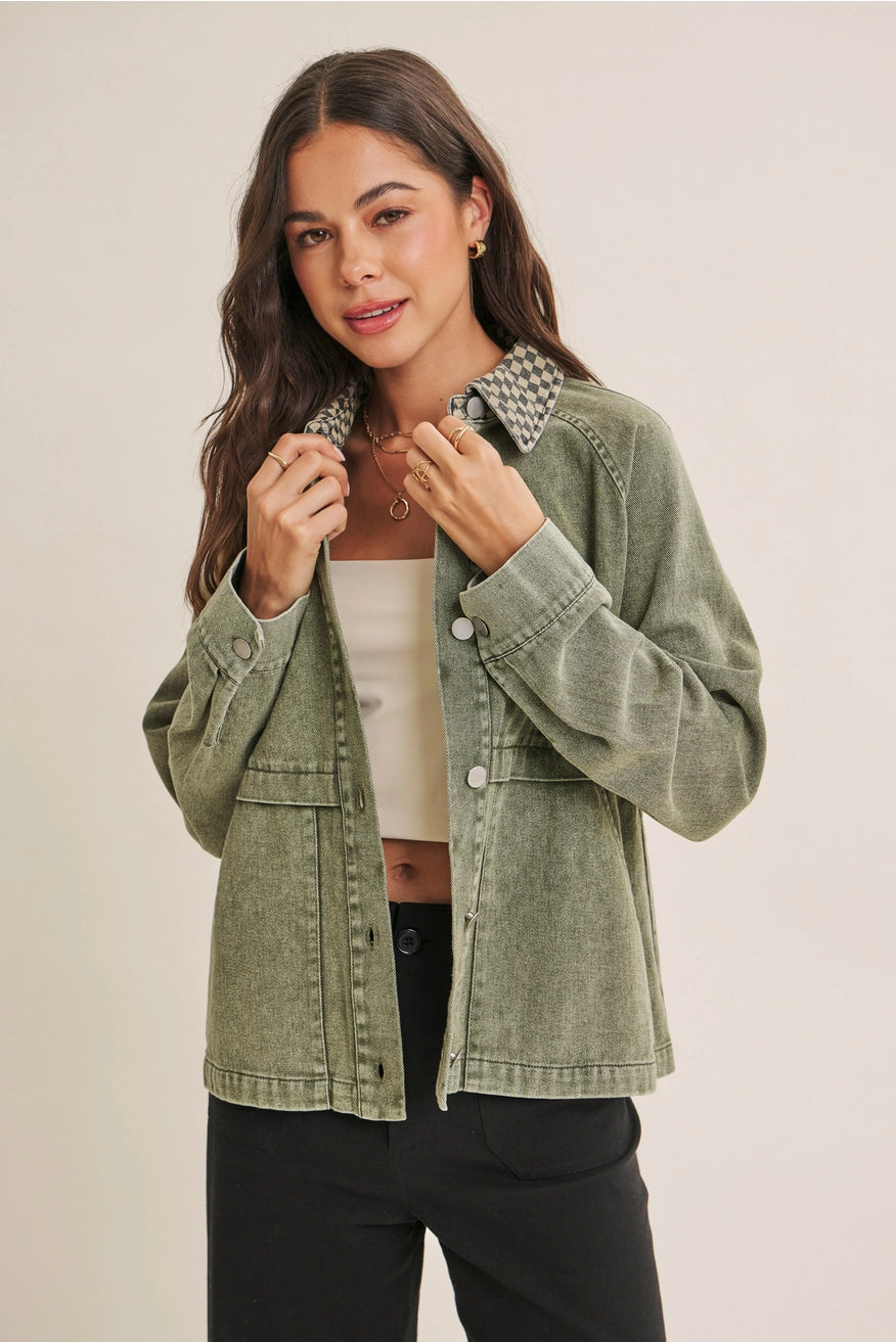 Heritage Field Mineral-Washed Cotton Twill Jacket