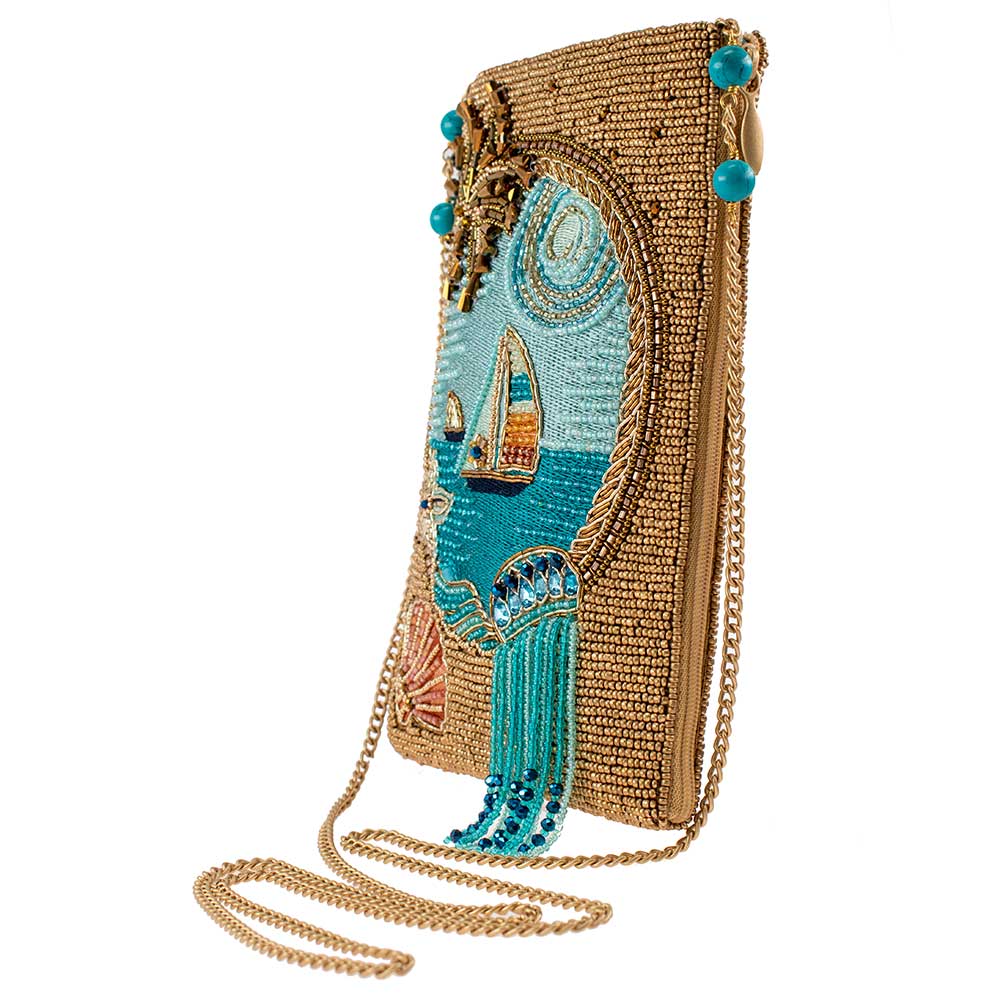 Bolso bandolera para teléfono con cuentas Sail Away