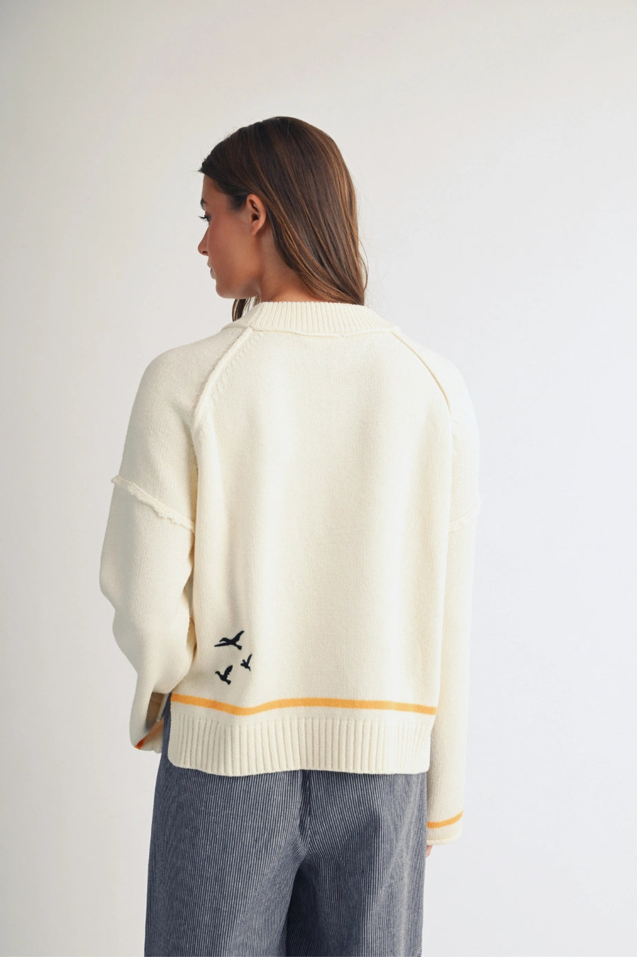 Lost Coast Seagull Graphic Sweater