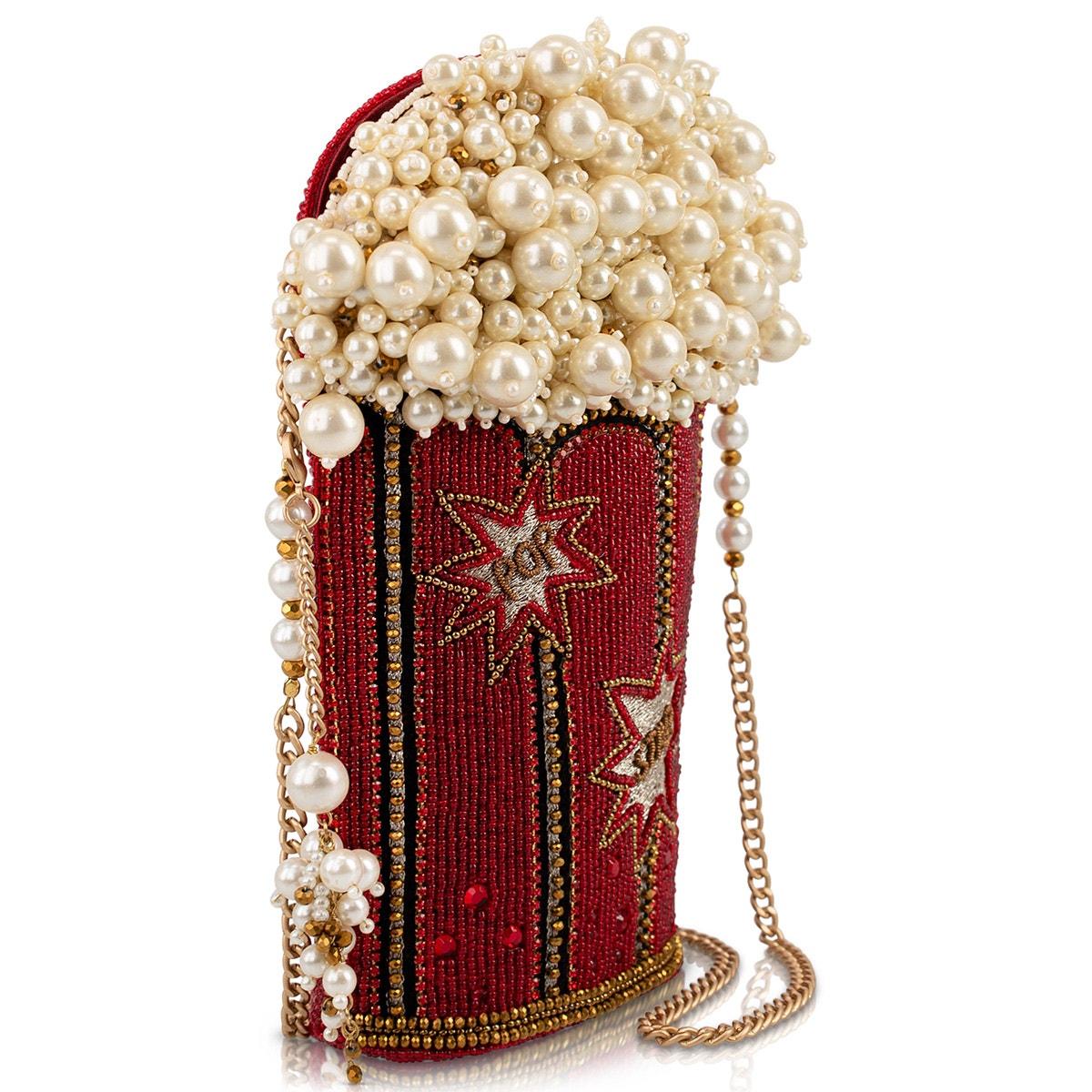 Mary Frances Movie Night Popcorn Bucket Handbag