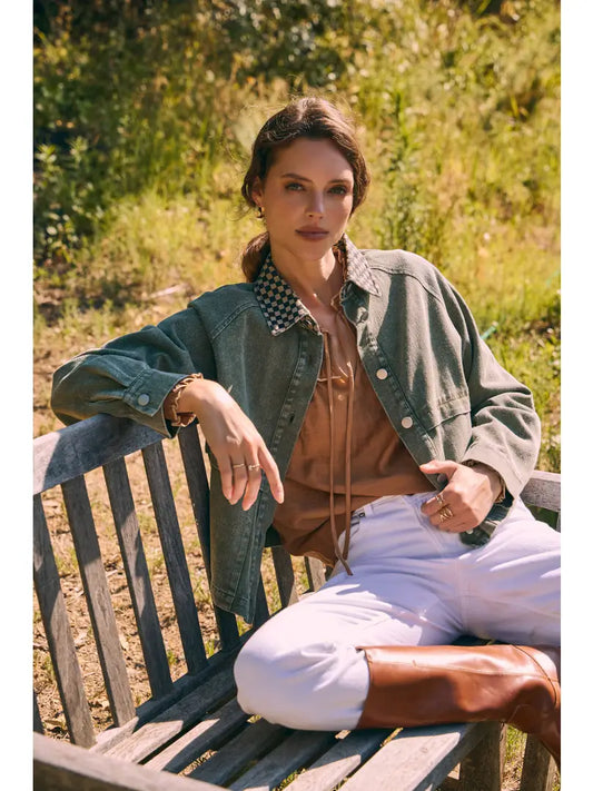 Heritage Field Mineral-Washed Cotton Twill Jacket
