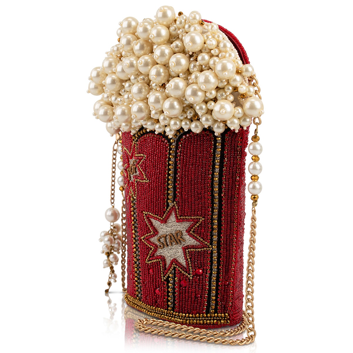 Mary Frances Movie Night Popcorn Bucket Handbag