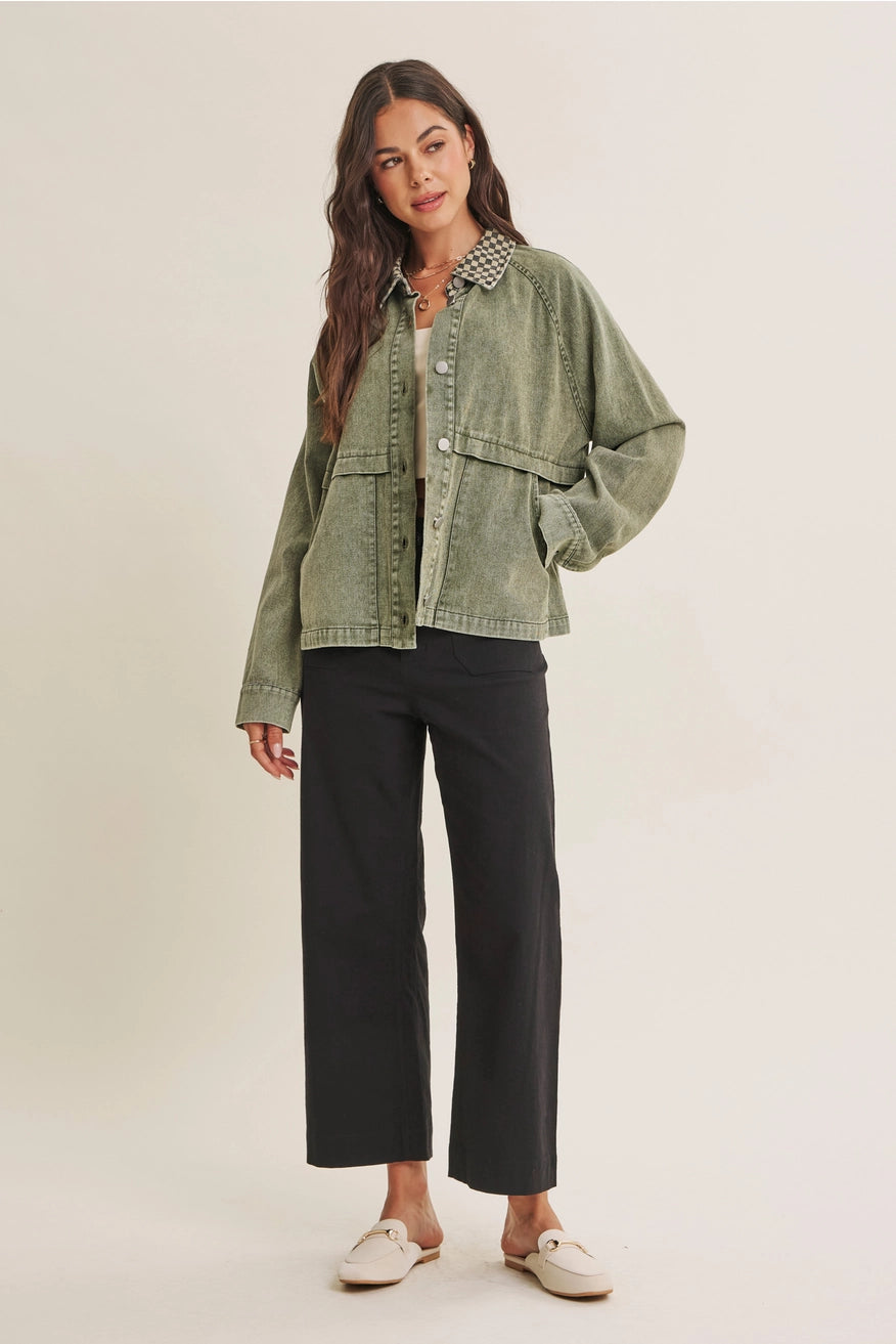 Heritage Field Mineral-Washed Cotton Twill Jacket