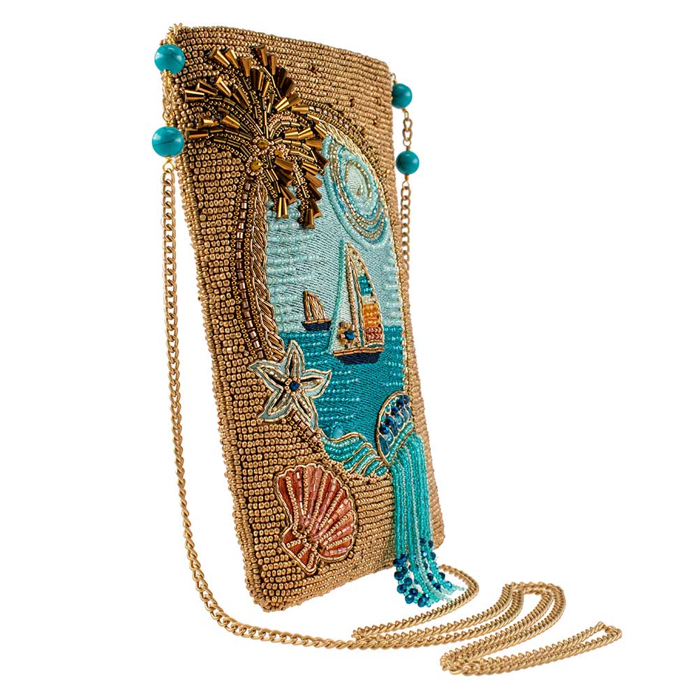 Bolso bandolera para teléfono con cuentas Sail Away