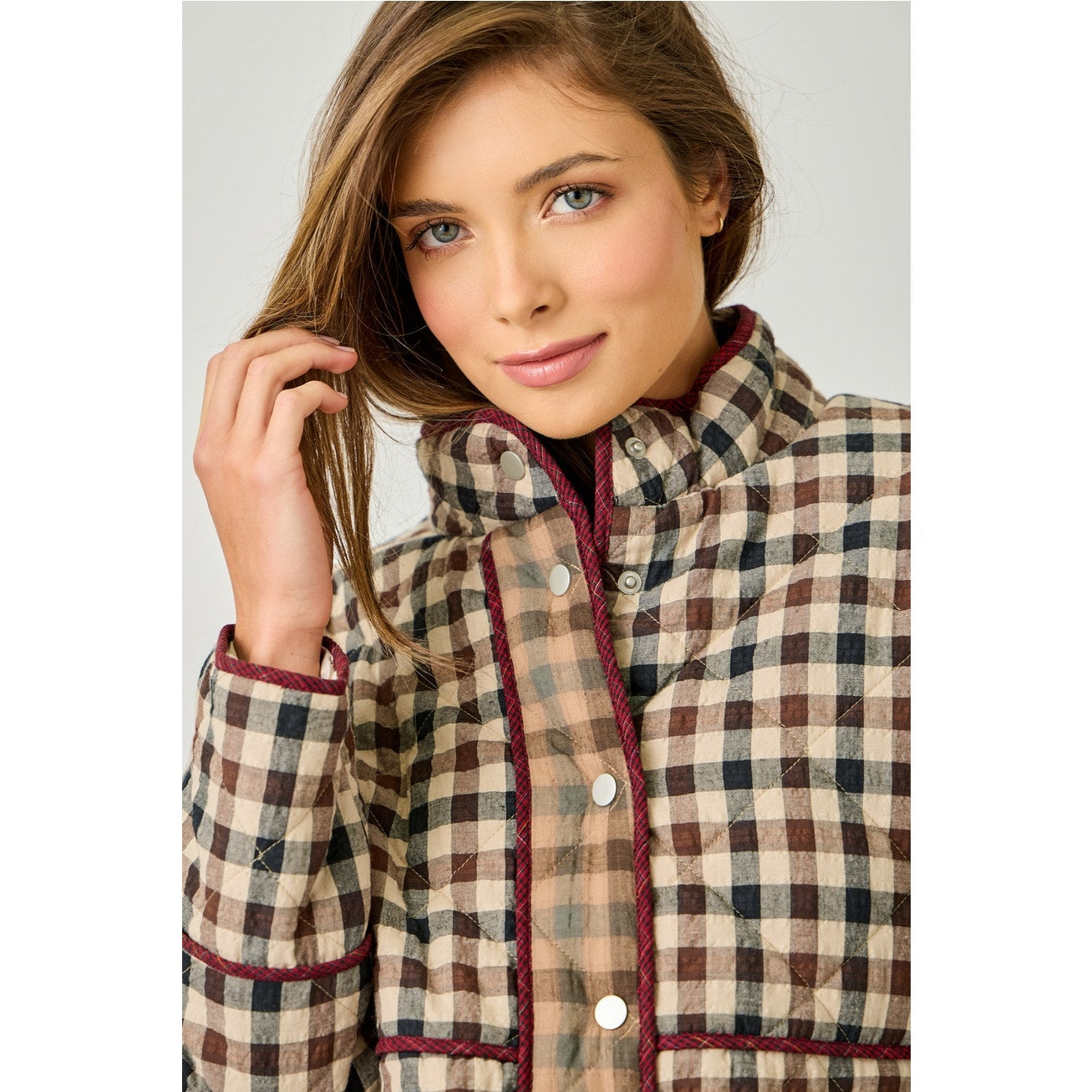 Mixed Media Quilted Jacket