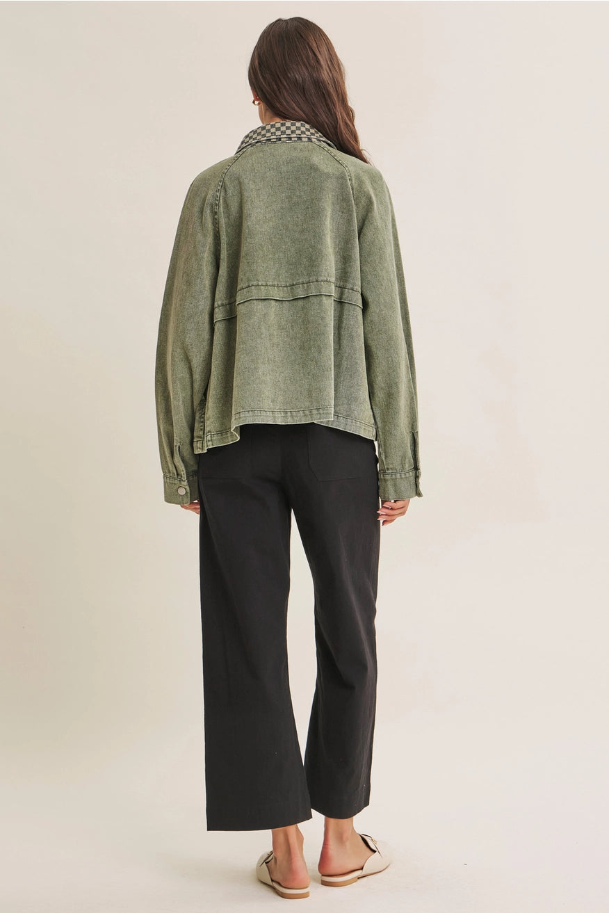 Heritage Field Mineral-Washed Cotton Twill Jacket