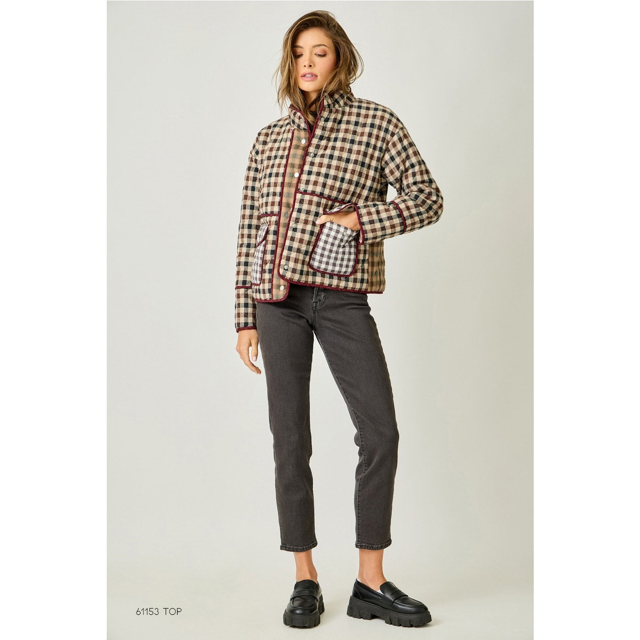 Mixed Media Quilted Jacket