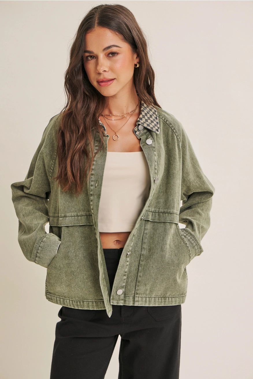 Heritage Field Mineral-Washed Cotton Twill Jacket