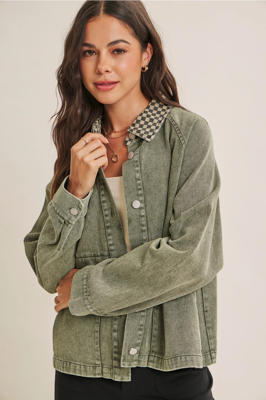 Heritage Field Mineral-Washed Cotton Twill Jacket