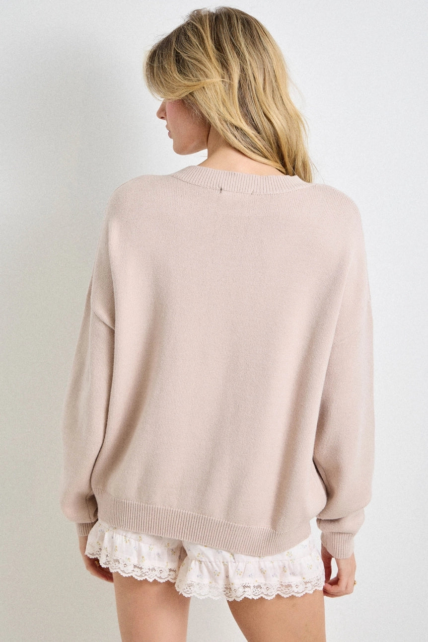 Humpback Whale Graphic Sweater