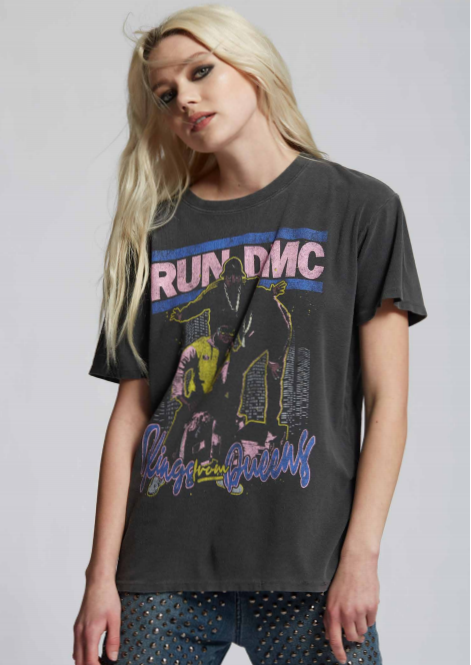 Run DMC Kings From Queens Graphic Tee - Wild Luxe Boutique