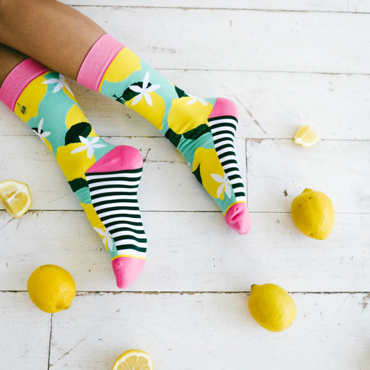 Pink Lemonade Socks - Wild Luxe Boutique