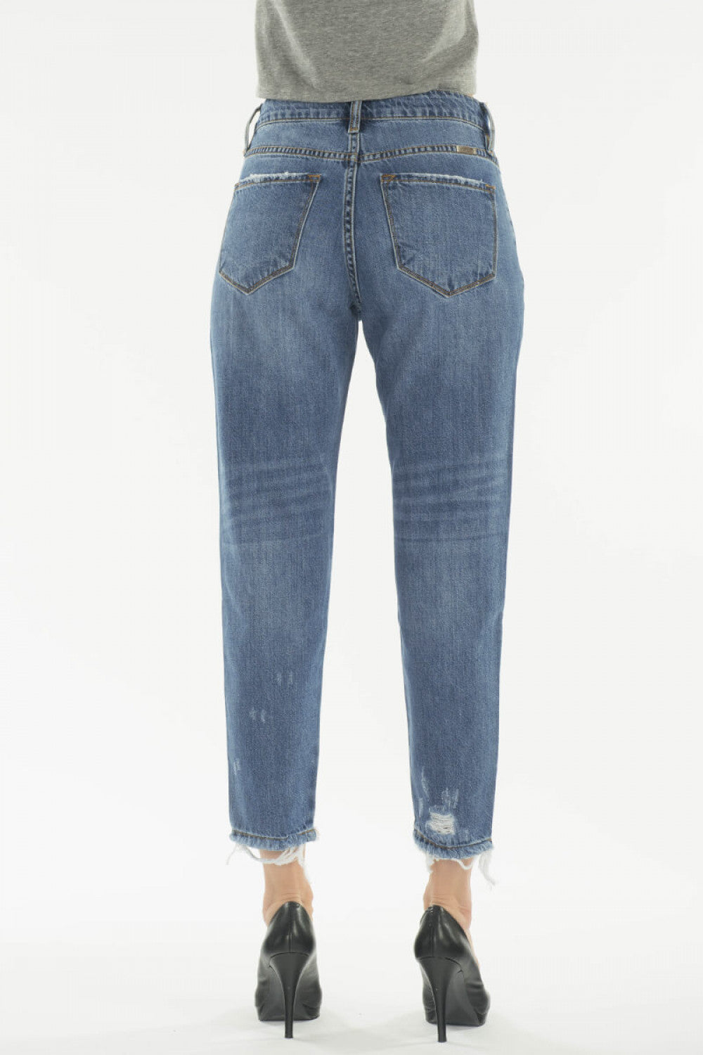 Addison High-Rise Mom Jeans - Wild Luxe Boutique
