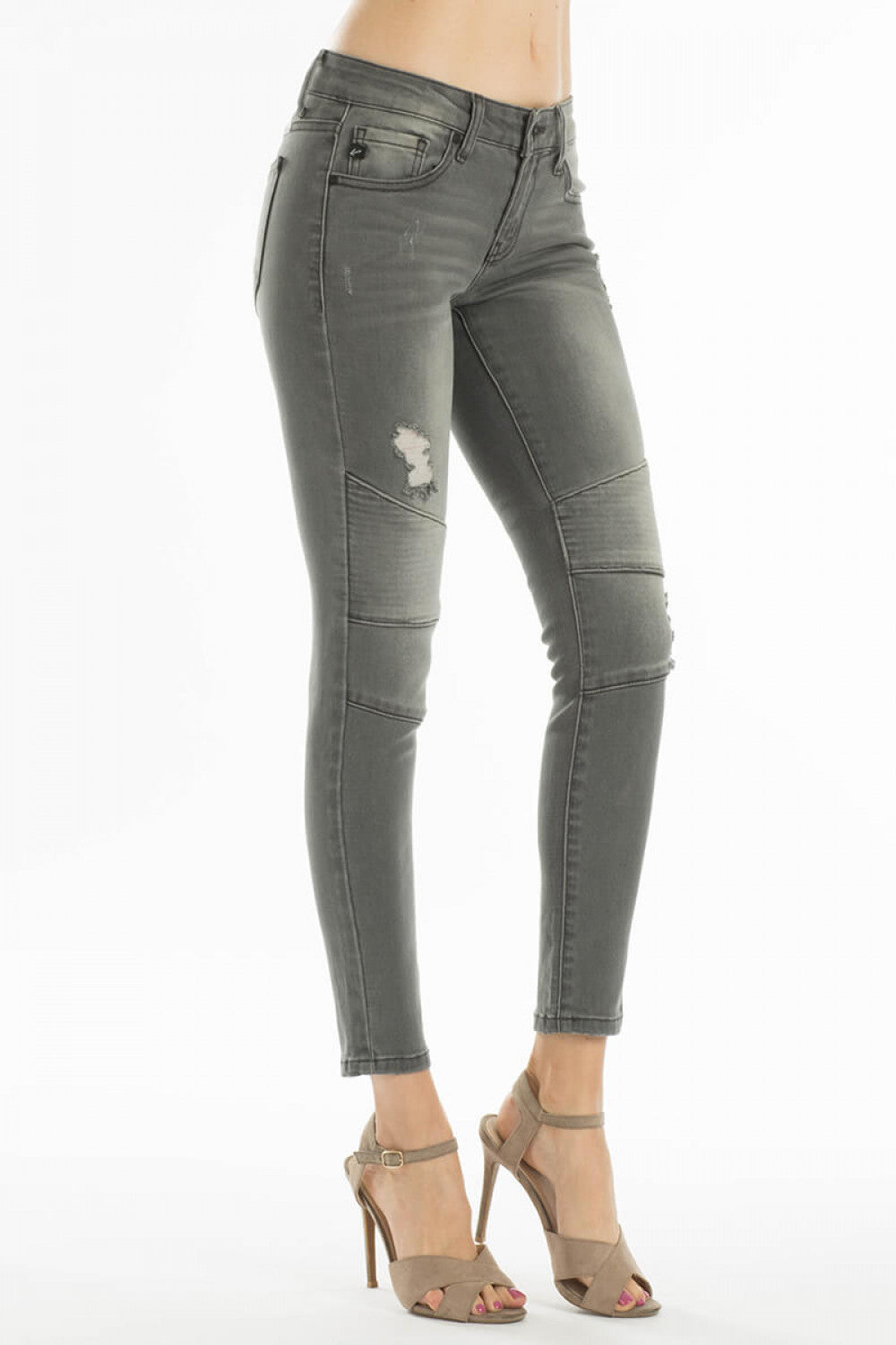 Isabella Piped Skinny Jeans - Wild Luxe Boutique
