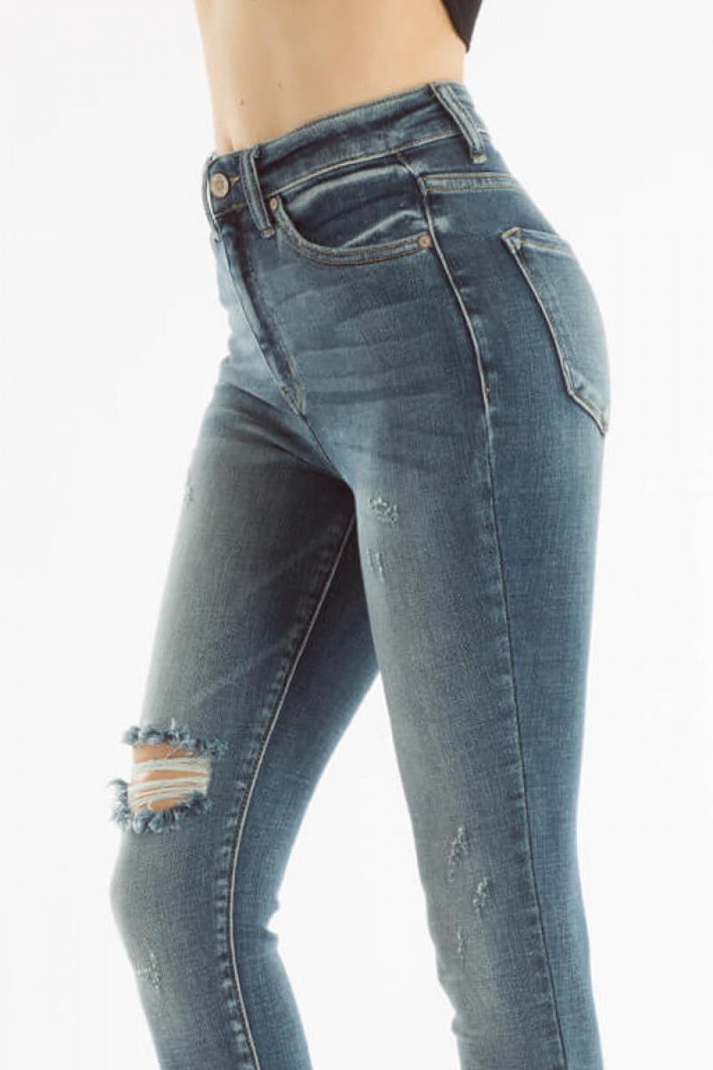 Aubrey High-Rise Ankle Skinny Jeans - Wild Luxe Boutique