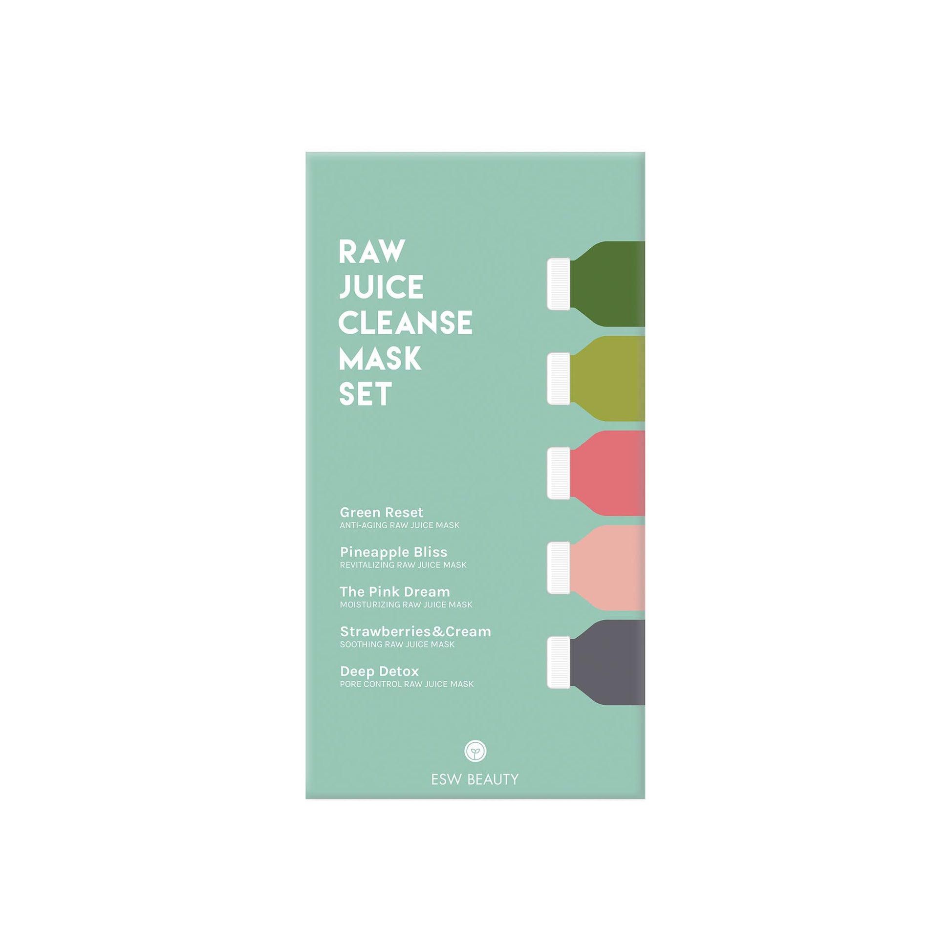 Raw Juice Cleanse Mask Set - Wild Luxe Boutique