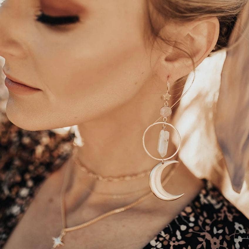 Runaway With Me Earrings - Wild Luxe Boutique