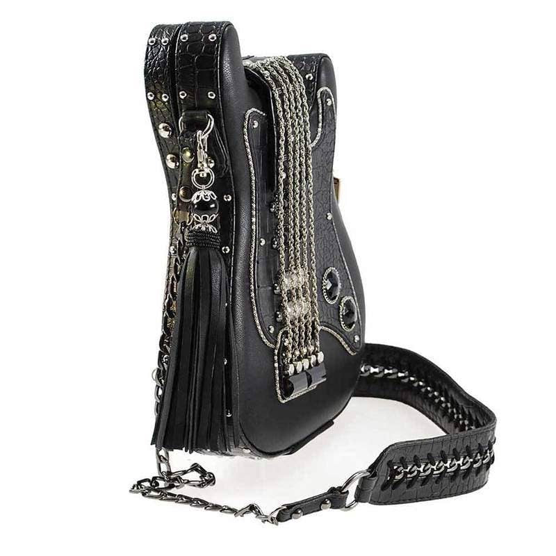 Mary Francis “Turn it Up” Guitar Crossbody Bag - Wild Luxe Boutique