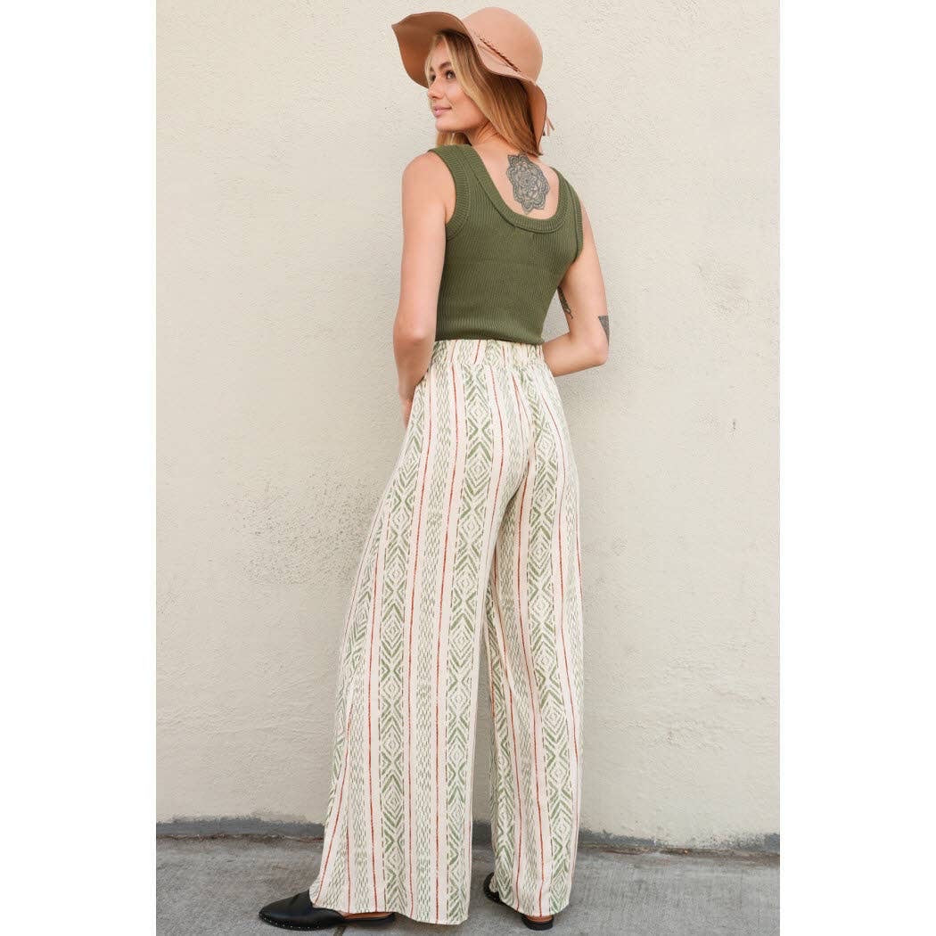 High Waist Flare Wide Leg Pant - Wild Luxe Boutique