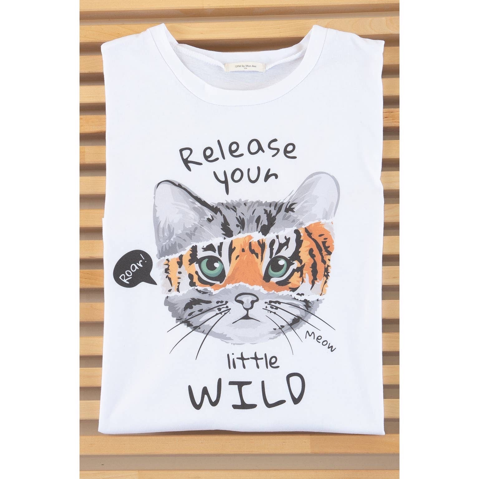 Release Your Little Wild Graphic Tee - Wild Luxe Boutique
