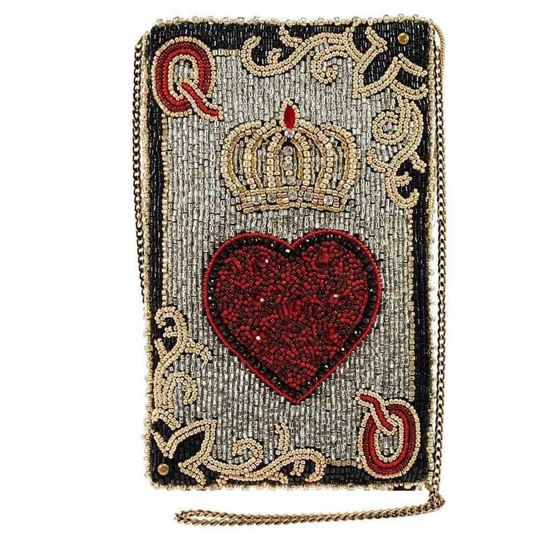 Mary Frances “Queen of Hearts” Phone Crossbody Bag - Wild Luxe Boutique