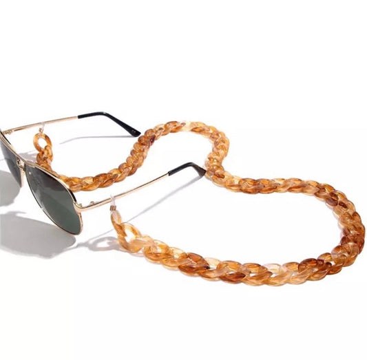 Chunky Vintage Acrylic Resin Sunglasses Chain - Wild Luxe Boutique