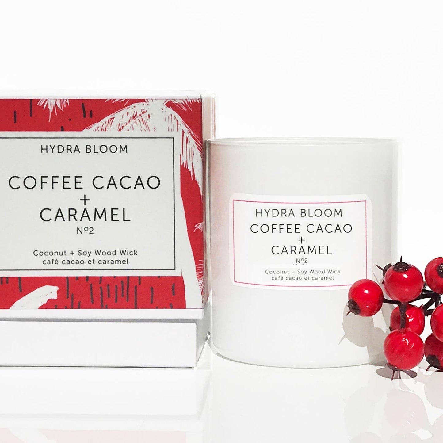 Coffee Cacao + Caramel Wood Wick Candle - Wild Luxe Boutique