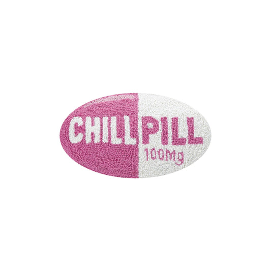 Take a Chill Pill Pillow - Pink