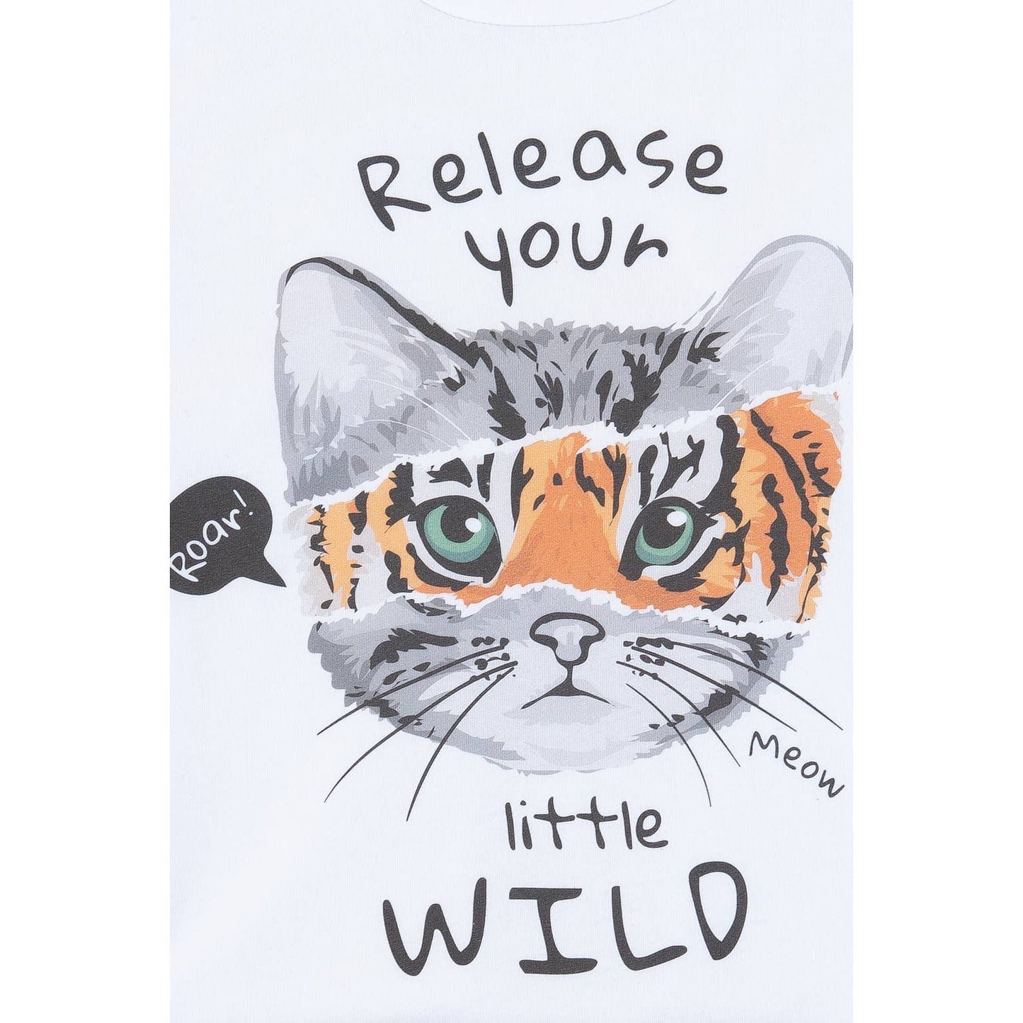 Release Your Little Wild Graphic Tee - Wild Luxe Boutique