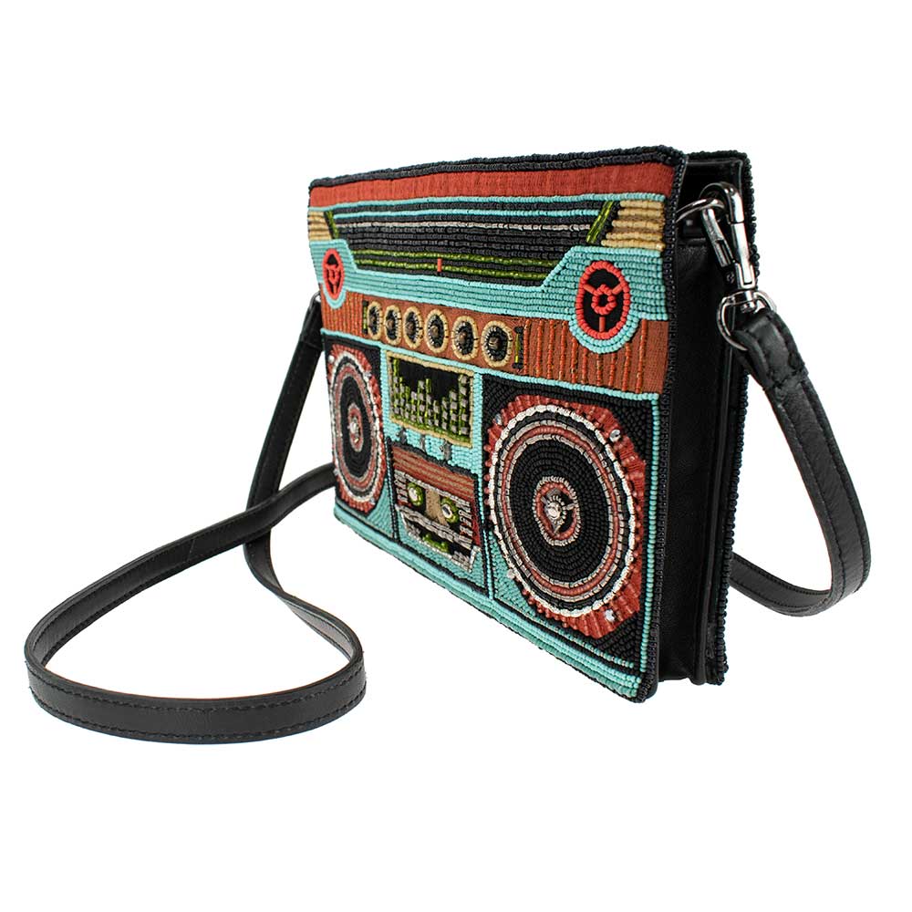 Mary Frances “Funky Town” Crossbody Boom Box Handbag - Wild Luxe Boutique