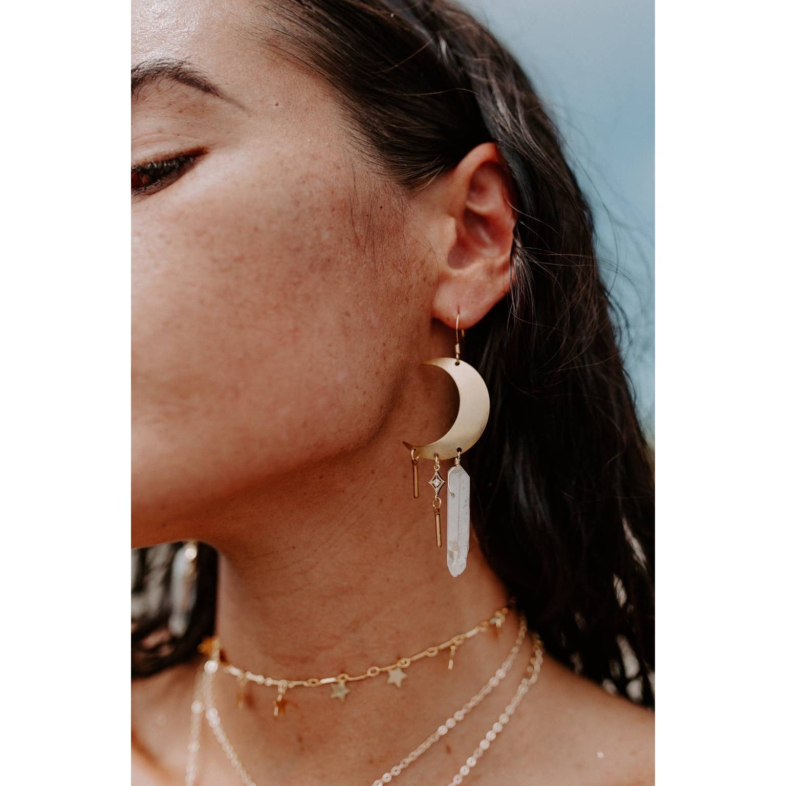 But Darling What if You Fly Earrings - Gold - Wild Luxe Boutique