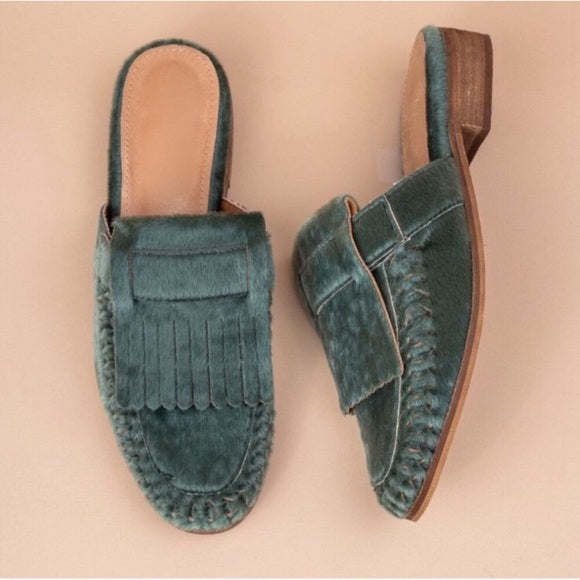 Viridian Green Frenchie Loafer - Wild Luxe Boutique