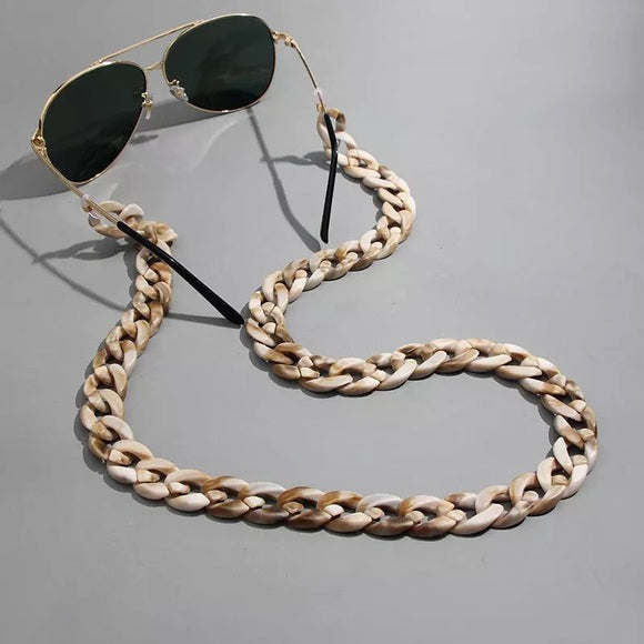 Chunky Vintage Resin Sunglasses Chain - Wild Luxe Boutique