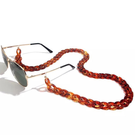 Chunky Vintage Acrylic Resin Sunglasses Chain - Wild Luxe Boutique