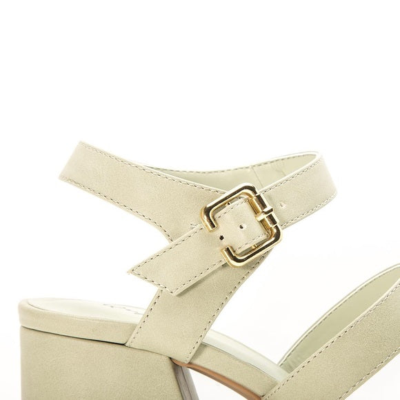 Sage Banded Chunky Heel Sandals - Wild Luxe Boutique